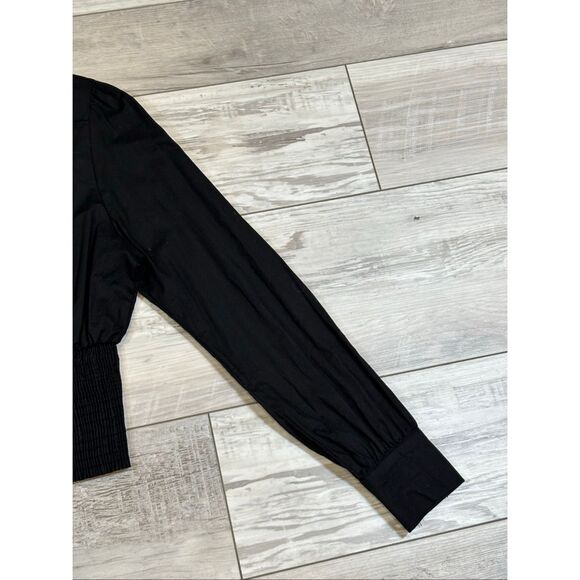 Grievergate Black Gothic Lace Up Corset Blouse Size M - Picture 3 of 10